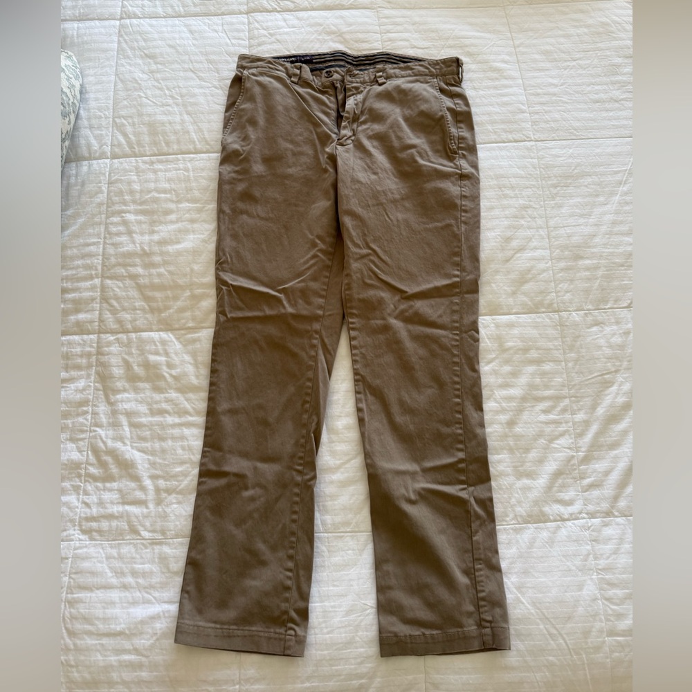 Johnston and Murphy khaki dark